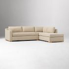 Reagan 2-Piece Bumper Chaise Sectional (107"&ndash;115")