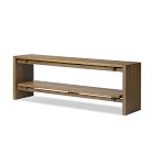 Genette Solid Wood Media Console (78")
