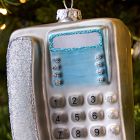 Glass Phone Ornament