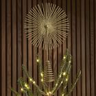 Glitter Starburst Tree Topper