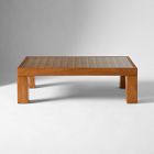 Lottie Grid Top Coffee Table (44")