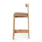 Flint Leather Bar &amp; Counter Stool