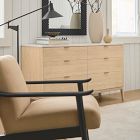 Parker Marble 6-Drawer Dresser (58"&ndash;72")