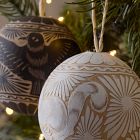 Artisan Carved Gourd Ornaments