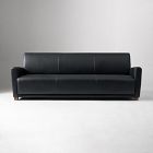 Haddon Leather Club Sofa (60"&ndash;86")