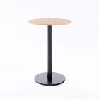 Orbit Restaurant Bar Table - Wood - Round