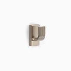 Reeded Bathroom Hardware - Brushed Nickel