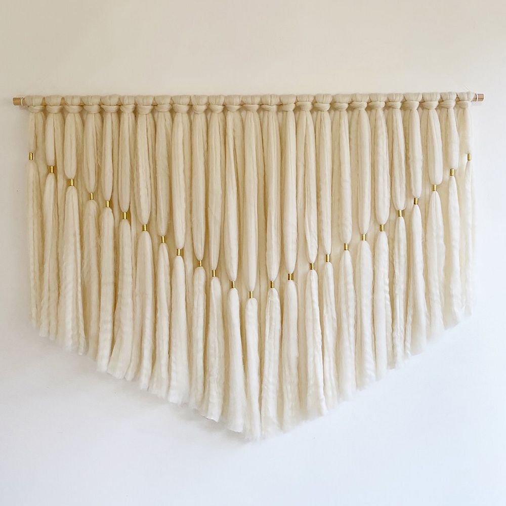 West Elm Sunwoven Roving Wall Hanging