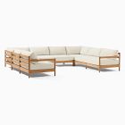Playa Outdoor 6-Piece U-Shaped Sectional (126")