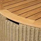 Cassis Outdoor Teak Storage Coffee Table (32")