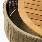 Cassis Outdoor Teak Storage Coffee Table (32")