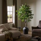 Faux Potted Aralia Tree
