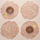 Chilewich Pressed Rose Placemats (Set of 4)