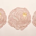 Chilewich Pressed Rose Placemats (Set of 4)