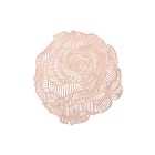Chilewich Pressed Rose Placemats (Set of 4)