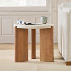 Cassian Concrete Top Side Table (20")