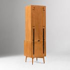 Mid-Century Narrow Hutch w/ Console (20.5")