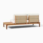 Catalina Outdoor Armless Sofa w/ Table (77")