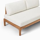 Catalina Outdoor Armless Sofa w/ Table (77")