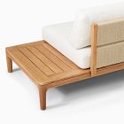 Catalina Outdoor Reversible Armless Sofa w/ Table (77")