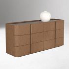 Hinsdale Vegan Leather Dresser (72")