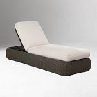 Orange Beach Wicker Chaise Lounge