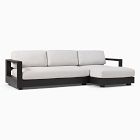 Telluride Aluminum Outdoor 2-Piece Chaise Sectional Replacement Cushions