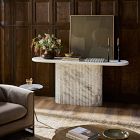 Claudelle Marble Console Table (70")