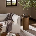 Tidelane Cast Glass End Table (18")