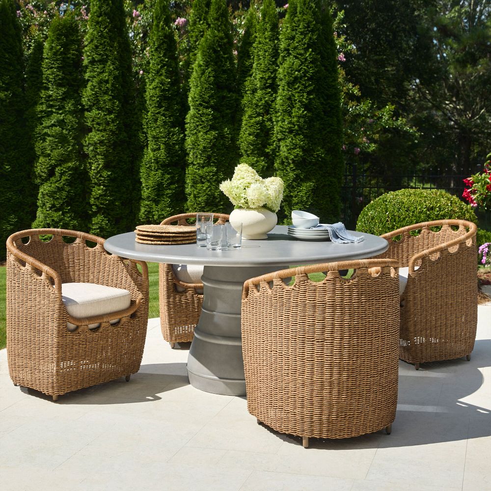 Solen Outdoor Woven Dining Chair by West Elm
