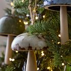 Ceramic Mushroom Ornaments
