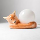 Fox Ceramic Lamp (7")