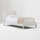 Joseph Altuzarra Geometric Foot Upholstered Bed