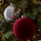 Large Glass Ball Ornaments (Set of 4) - Festive