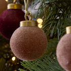 Jewel-Toned Glass Ball Ornaments (Set of 25)