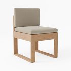 Telluride Dining Side Chair Cushion Cover, Cast, Ash