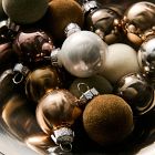 Small Glass Ball Ornaments (Set of 25) - Neutrals