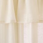 Sheer European Flax Linen Valance Curtain