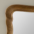 Gilded Wave Gold Wall Mirror