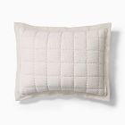 Jersey Grid Quilt &amp; Shams