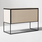 Marlowe Desk (42"), Narrow Shelf (18") &amp; Small Storage Tower (18") Set