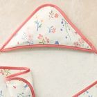 Little Gardener Nursery Bath Wrap &amp; Wash Cloth Set