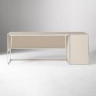 Marlowe Desk (60") & Storage Cabinet (30") Set