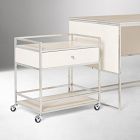 Marlowe Desk (60") & Storage Cart (30") Set