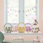 Felt Daisy Easter Baskets