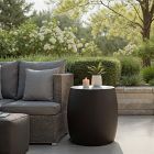 Newcastle Indoor/Outdoor Pebble End Table (24")