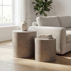 Newcastle Indoor/Outdoor Pedestal Side Table (16"&ndash;20")