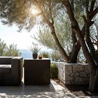 Newcastle Indoor/Outdoor Square End Table (22")