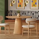 Valentine Round Wood Dining Table (47")