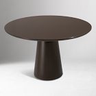 Valentine Lacquered Glass Round Dining Table (47")